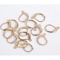 thumbnail image 4 of 120Pcs Lever Back Ear Wires, Hypoallergenic Leverback Earwire Earring Hooks Open Loop for Jewelry Making Findings, 60 Gold and 60 Silver, 4 of 5