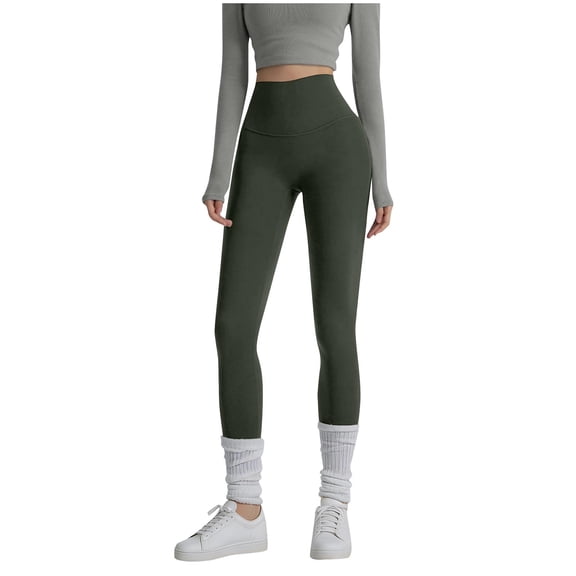 Women's Athletic High Waisted Leggings - Tummy Control Stretchy Workout Yoga Pants Full Length Running Gym Tights