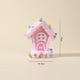 thumbnail image 4 of Adorno colgante para de Navidad, decoración navideña única y encantadora, regalo artesanal para el hogar, apartamento y dormitorio. , Casa De Dulces Pequeña, 4 of 9