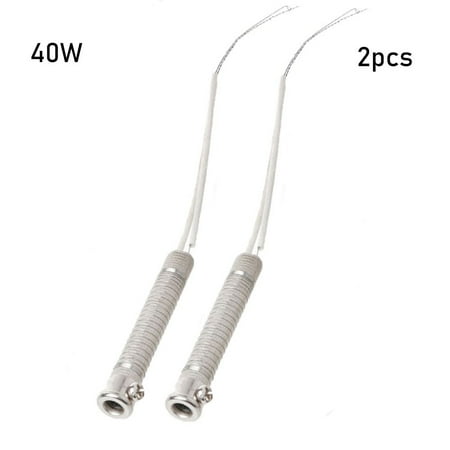 

1/2/5pcs Hot Sale 220V 30W40W60W Durable Metalworking accessory Welding Tool Soldering Iron Core Weld Equipment Heating Element Replacement 40W 2PCS
