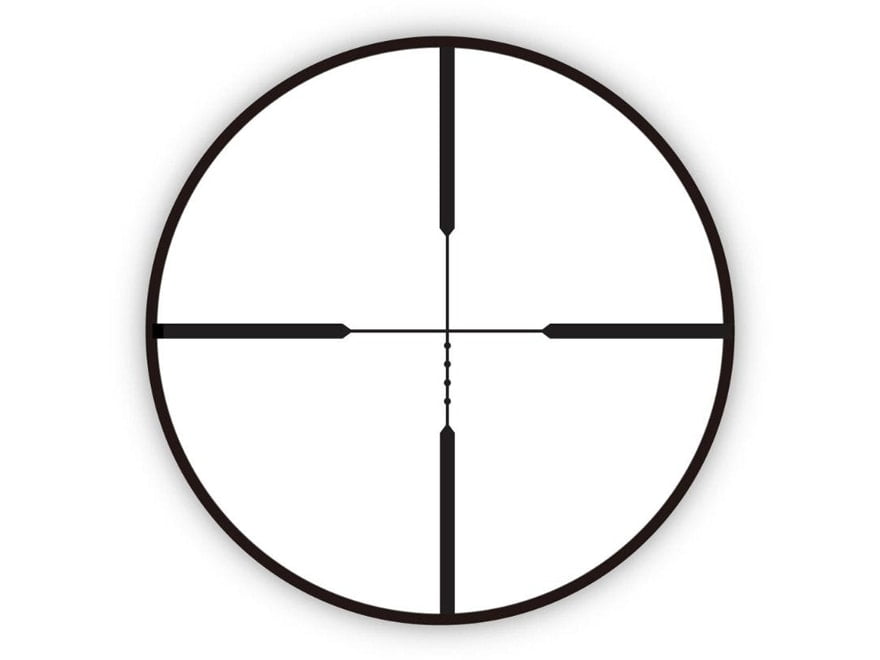 Truglo TG85394XB Buckline Hunting Scope 3-9x 40mm Obj 41.47-12.67 ft @ 100 yds FOV 1" Tube Black Matte Finish BDC