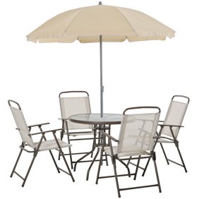 Mainstays Albany Lane Outdoor Patio 5 Piece Dining Set Black Frame And Sling 4 Person Walmart Com Walmart Com