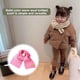 thumbnail image 5 of 2 piezas de bufanda de invierno para niños, cuello de punto cálido, bufanda clásica suave y cálida para niñas y niños, 5 of 5