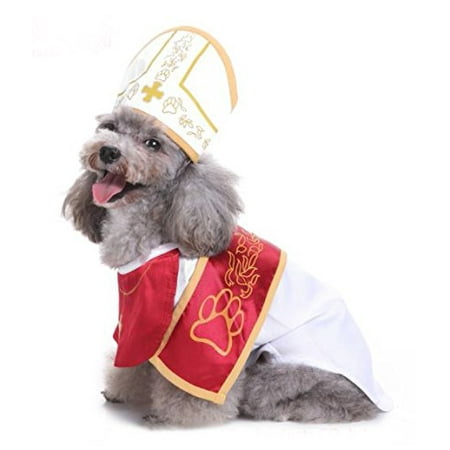 Midlee Pope Dog Costume (Large)