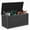 Black, variant on Fazzn 250 Gallon Deck Box, Jumbo Outdoor Storage for Patio Furniture Cushions, Pool Equipment, Outdoor Tools & More,Gray