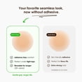 thumbnail image 5 of NEATS Grippy Silicone Round Nipple Covers - 1 Pair (Champagne) - S/M, 5 of 9