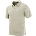 thumbnail image 3 of SWISSWELL Men's Sports Polo Shirts for Golf Short Sleeve Classic Solid Color for Casual and Business Wear, 3 of 6