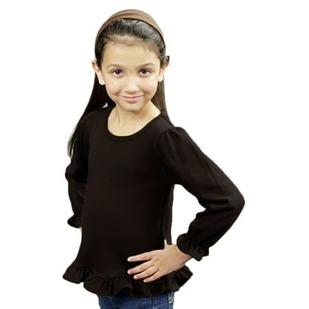 

MONAG Toddler Long Sleeve Ruffle Tee