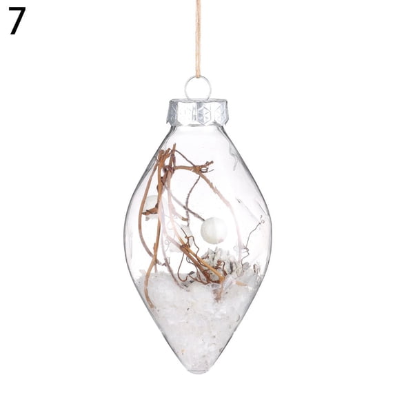 Hanging Ornament Balls Pendant DIY Xmas Holiday Decor Christmas Tree Decoration Ball Festival Dress Up Supplies Wedding Decor 7