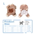 thumbnail image 2 of Dog Clothes for Small Dogs, Puppy 4 Leg Dog Pajamas for Chihuahua, Summer Jumpsuit Clothing for Pet Dogs - L, 2 of 7