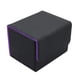 thumbnail image 2 of Deck Box Soporte de almacenamiento Tarjetas prácticas Caja de juego de cubierta para tarjetas de fútbol Basebal Negro CUTICAT Estuche de baraja de cartas coleccionables, 2 of 8