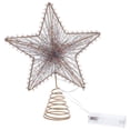 thumbnail image 1 of Adorno de estrella de árbol de Navidad Adorno de estrella de árbol de Navidad Adorno de estrella de árbol de Navidad con luces LED, 1 of 5