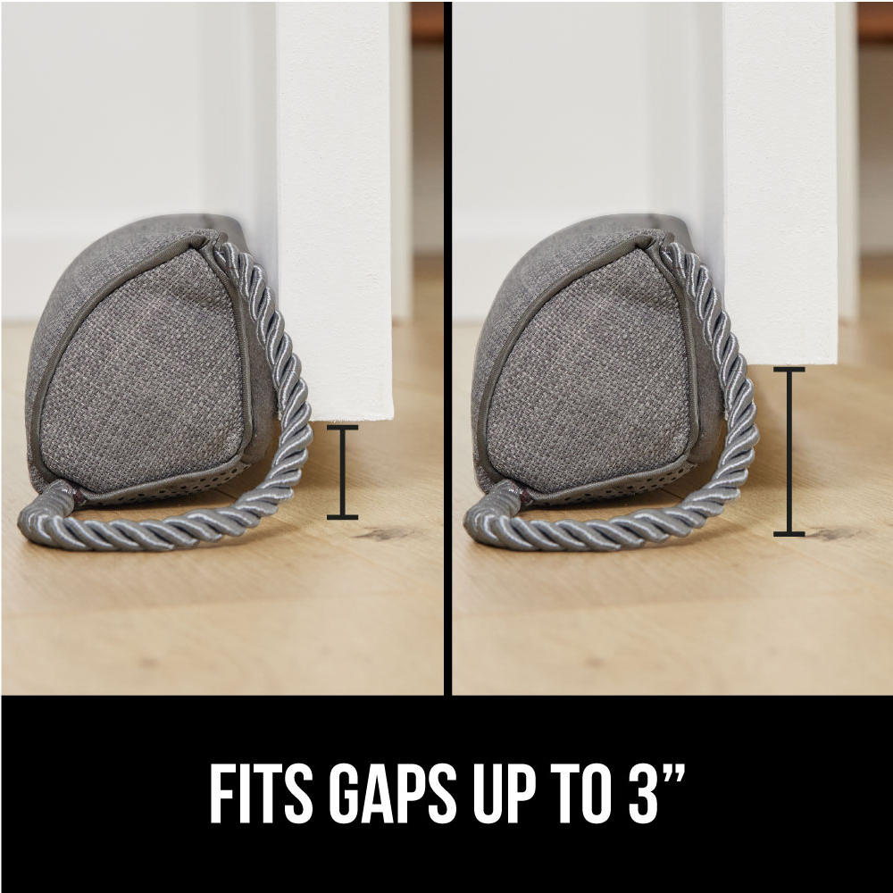 Gorilla Grip Door Draft Stopper 32 Inch, Gray photo 3