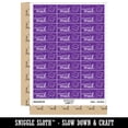 thumbnail image 2 of Happy Mail Smiling Package Letter Sticker Set - Purple - Matte Finish - 1.75" Medium, 2 of 7