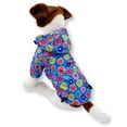 thumbnail image 3 of Dog Raincoat Hooded Leash Hole Waterproof Rain Coat Small Pet Cat Puppy, 3 of 6