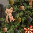 thumbnail image 5 of 9 Pcs Velvet Christmas Balls Flocked Tree Ornaments 3.15 Inch, Soft Velvet Baubles with Hanging Rope for Xmas Tree, Flocked Christmas Ornaments for Holiday Wreath and Garland Decor, 5 of 5