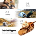 thumbnail image 5 of Infaccial Fuzzy Cat Slippers for Women Indoor and Outdoor,Funny Animal House Shoes with Soft Memory Foam,Comfy Plush Warm Slip-on Slippers,Unique Cat Gifts for Women/Men/Girls, 5 of 17