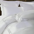 thumbnail image 2 of Lorenz Cotton Embroidered Duvet Cover Set by Blue Nile Mills, California King, White, 2 of 2
