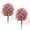 pink, variant on Gaderth 23" Artificial Eucalyptus Topiary Ball Tree with Ground Spike, Set of 2 Artificial Boxwood Bushes for Faux Shrubs,Fakeplants for Garden Patio Porch Yard Indoor Outdoor Decor