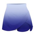 thumbnail image 6 of KyCheLot Women's Tennis Skirts with Shorts Lined Elastic Waist Gradient Color Print Lightweight Athletic Skorts, 6 of 6