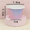 thumbnail image 6 of Joernso 50Pcs Disposable Cake Cups Non-stick Paper Compact Dessert Cupcake Liner for Kitchen, 6 of 8