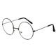 thumbnail image 1 of Gafas de estilo coreano para hombres y mujeres, gafas planas decorativas ultraligeras a la moda, espejo redondo con marco de Metal Retro, 1 of 6