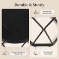 thumbnail image 5 of Blazezo Coffee Table Set of 2 Small Round Side Table with Steel Frame, Hidden Storage Space Stackable End Table for Living Room Bedroom Office, 5 of 8