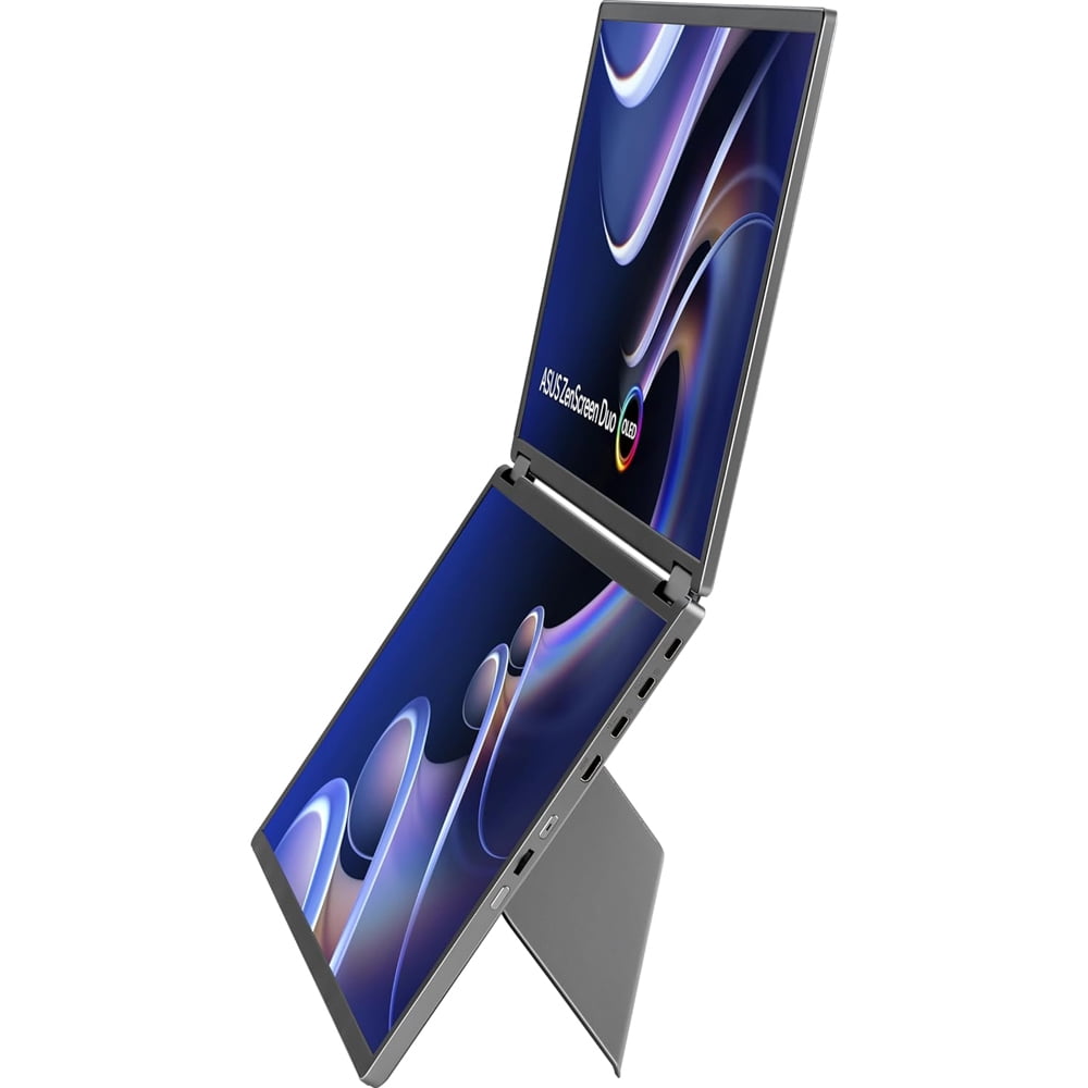 ASUS 14" ZenScreen Duo OLED 360 degree Foldable Portable Monitor - MQ149CD
