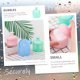 thumbnail image 3 of EeaseMX 3 piezas de prácticos burbujeadores manuales para hacer espuma, elegantes botellas burbujeadoras., 3 of 7