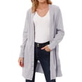 thumbnail image 3 of Women Button Down Solid Color Cardigan, 3 of 5