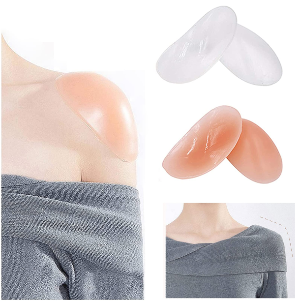 2 Pairs Bra Strap Cushions Holder, Silicone Bra Strap Cushions Holder