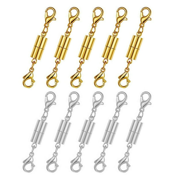 MORIMA 10pcs Lobster Clasp Gold Color and Silver Color