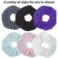 thumbnail image 5 of 3Pcs Towel Scrunchies for Drying Hair, Absorbent Thick Ponytail Holder Wet Hair Accessories, 5 of 5