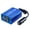Blue, variant on Bapdas 150 Watts Car Power Inverter DC 12V to 110V AC Car Adapter with 3.1A Dual USB Car Converter Red