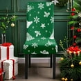 thumbnail image 5 of LSLJS Christmas Chair Covers Stretch Xmas Chair Slipcovers Protector Removable Washable Merry Christmas Chair Covers for Dining Chairs Room Home Holiday Party Decor, Chair Covers, 5 of 6