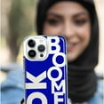 thumbnail image 4 of MUNDAZE Case for Apple iPhone 15 Hybrid Shockproof Slim Hard Soft TPU Shell Heavy Duty Protective Phone Cover - Blue Clear Funny Text Quote Ok Boomer, 4 of 5