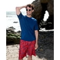 thumbnail image 4 of Real Essentials 4 Pack: Mens Short Sleeve Rash Guard Shirt Quick Dry UPF 50+ Sun Protection Swim (Available in Big & Tall), 4 of 7