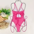 thumbnail image 5 of KDFJPTH Women's One Piece Swimsuits Hot Pink Swimming L, 5 of 7