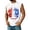 White, variant on Mens 250th Anniversary USA Sleeveless Tank Tops 1776-2026 Graphic America Flag Patriotic Shirt 4th of July Tshirt White L