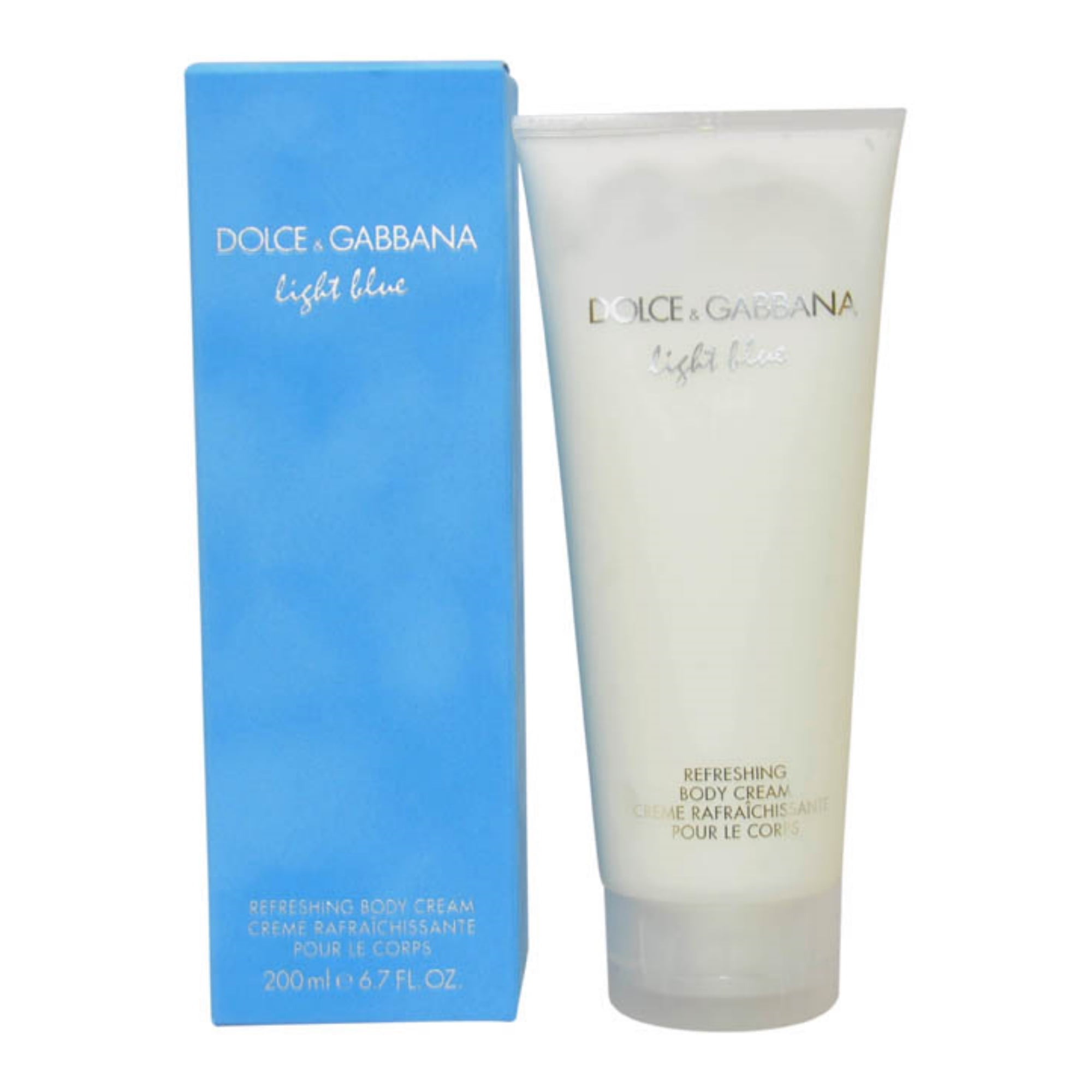 light blue dolce gabbana body cream