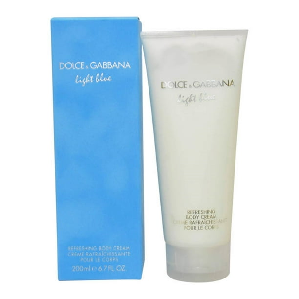Tol Regelmatigheid Verdorde Dolce & Gabbana Light Blue Body Lotion Cream for Women, 6.7 Fl Oz -  Walmart.com