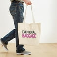 thumbnail image 4 of CafePress - Emotional Baggage Tote Bag - Unisex Canvas Tote Bag, Beige, 1-Piece, 4 of 7