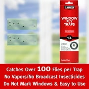 (3 pack) Eliminator 4 Pack Window Fly Trap