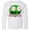 AA-White, variant on Inktastic One Hundred Days of School Baseball Long Sleeve Youth T-Shirt