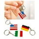 thumbnail image 3 of Bolsa en miniatura con colgante de 3 piezas, llavero con bandera nacional, con llavero, 3 of 9