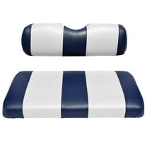 Replacement Seat Cover For Yamaha Drive or G-29 Golf Cart (Blue & White)