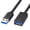 1m, variant on lanema USB 3.0 Extension Cable USB Male to Female Extension Cable for Mouse Laptop