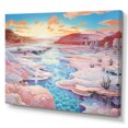 thumbnail image 2 of Designart "Pink Geyser Dream In Kawaii Landscape I" Geyser Wall Decor, 2 of 7