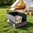 thumbnail image 4 of Portable Waterproof Foldable Pet Litter Box - Travel Litter Pan Fabric Outdoor Cats Toilet, Disposable No-Wash Design, Easy Clean Storage, Camping Use, 4 of 6