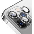 thumbnail image 1 of Lens Protector for iPhone 13 Pro /13 Pro Max 9H Tempered Glass Treatment/Alloy Frame/HD Camera Lens Protector for iPhone 13 Pro (6.1")/13 Pro Max(6.7")-Silver, 1 of 5